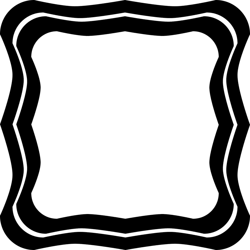 Chinese Artistic Frame Design PNG