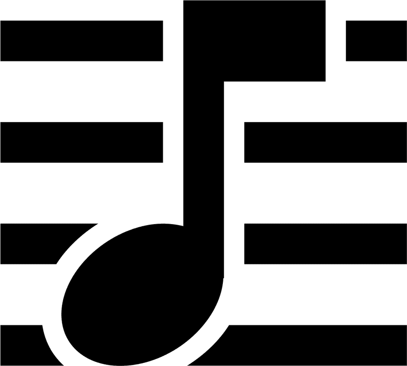 Musical Harmony with Music Notes PNG