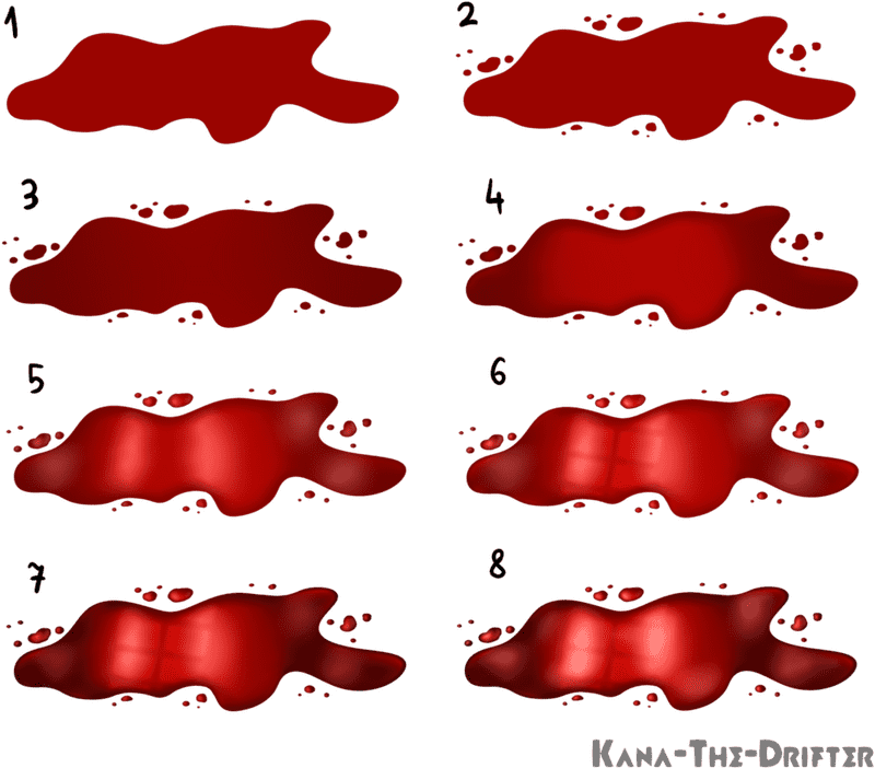 Abstract Expressions of Blood PNG