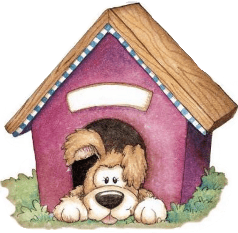 Cozy Companion The Happy Dog in the House PNG