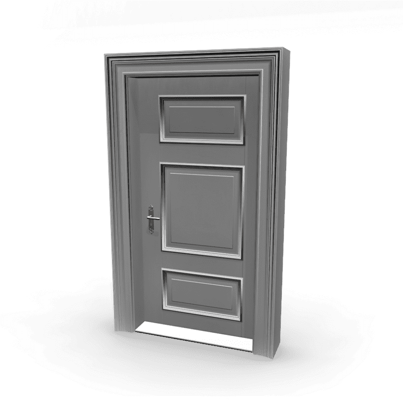 Elegant Classic Door Design PNG