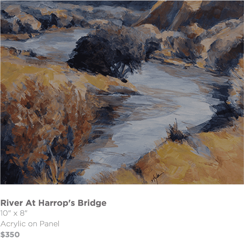 Serene View of the River Bridge at Harrop's PNG