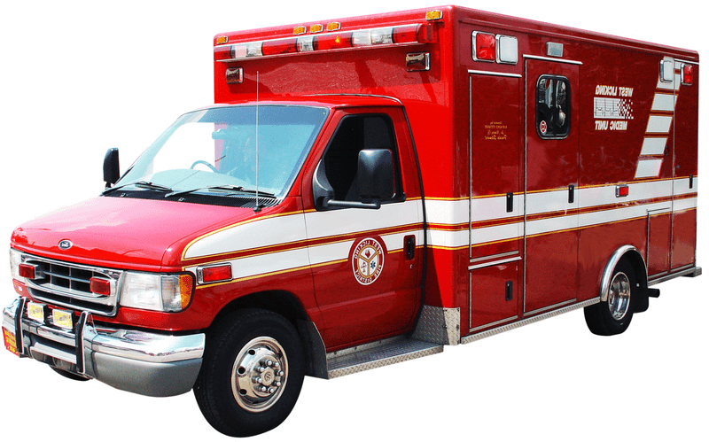 Emergency Response Ambulance for Critical Care PNG