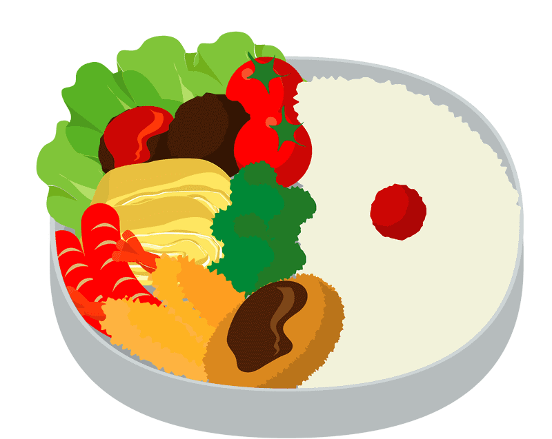 Colorful Food Bowl Delight PNG