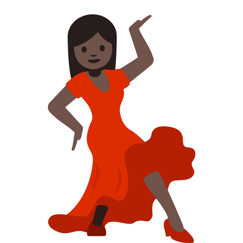 Vibrant Dance of Joyful Elegance PNG