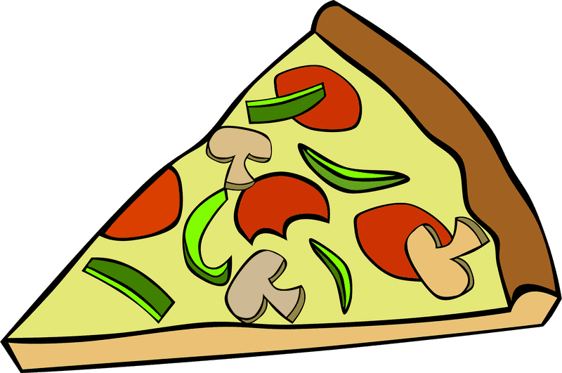 Delicious Fast Food Pizza Slice Delight PNG