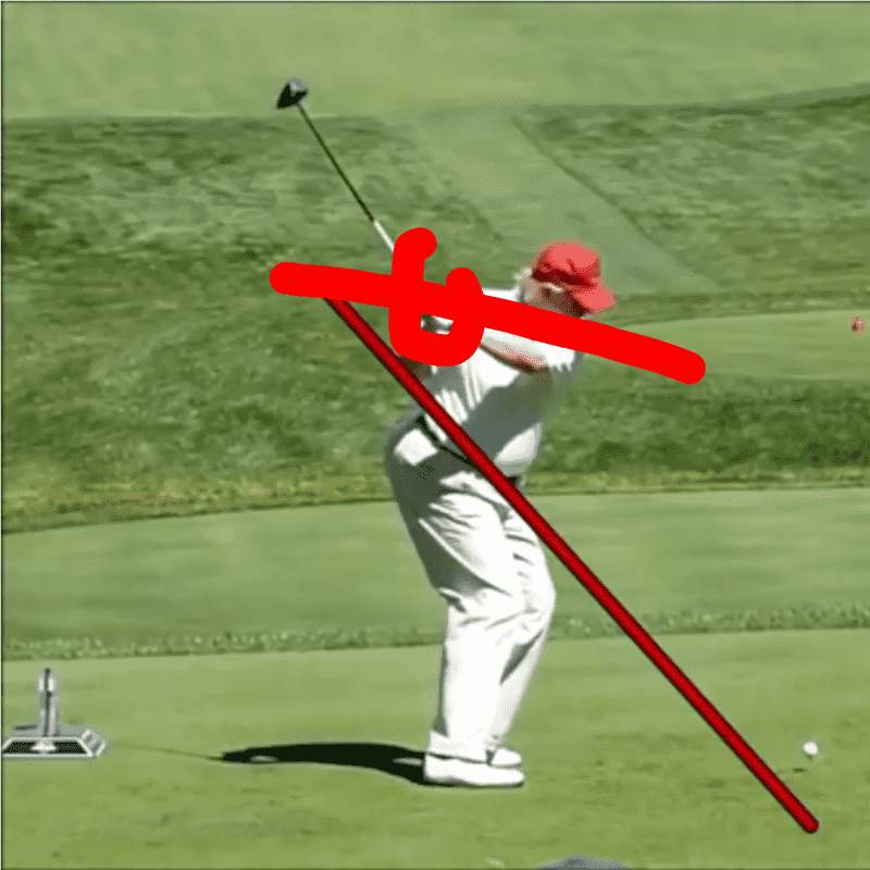 Dynamic Swing at the Golf Course PNG