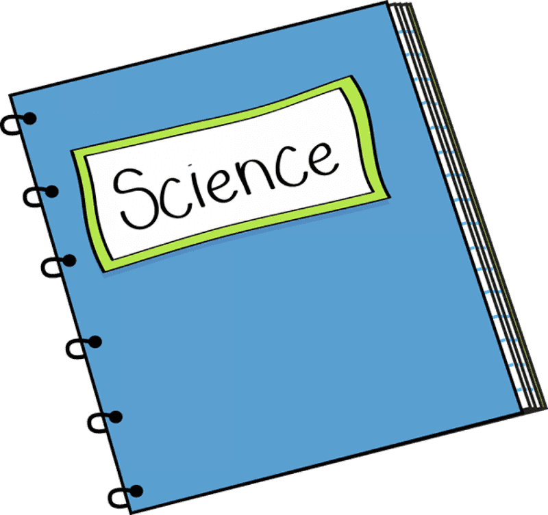 Science Exploration Notebook PNG