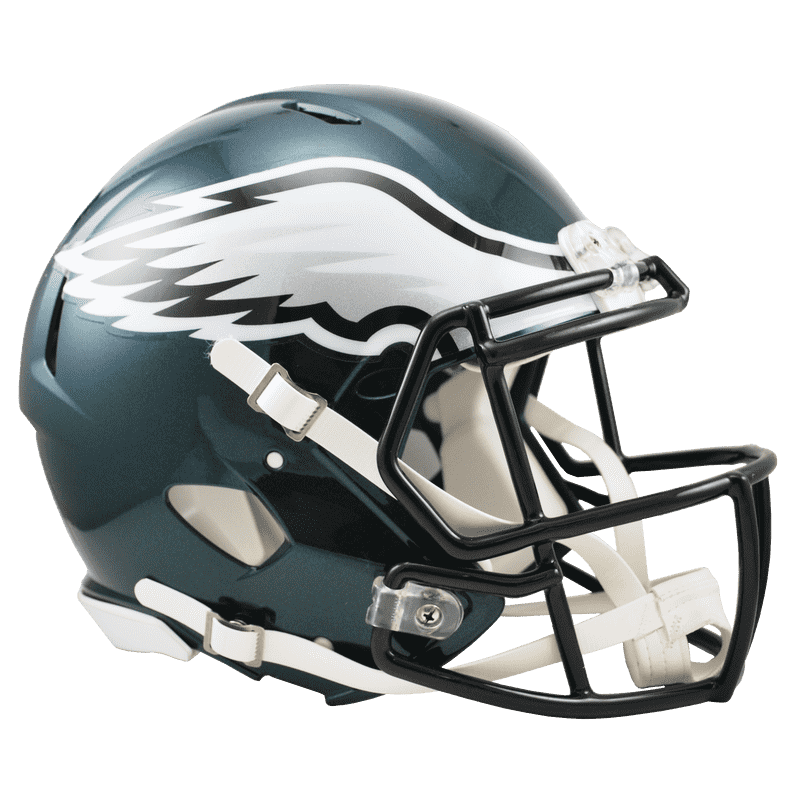 Motorbike Helmet with Eagle Design PNG