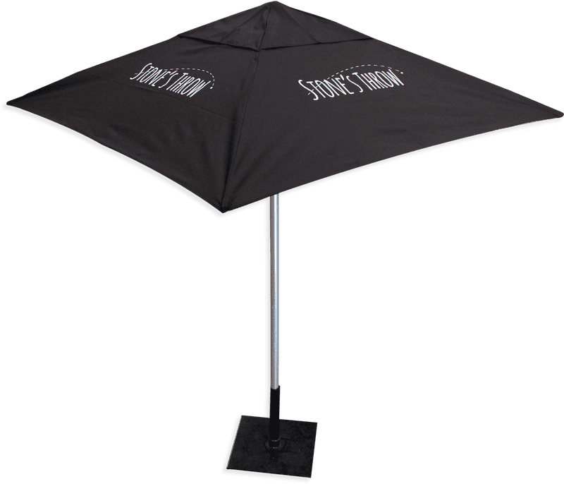 Stylish Beach Umbrella for Relaxing Days PNG