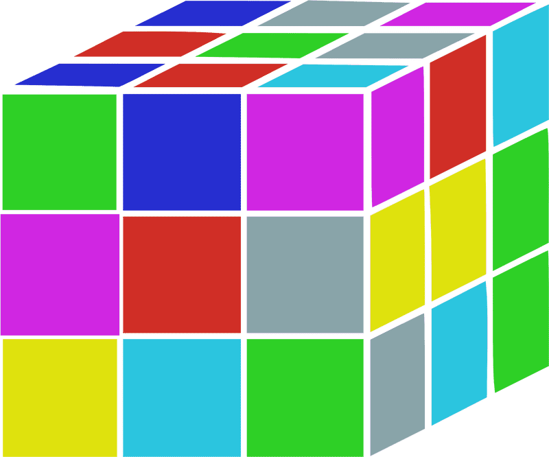 Vibrant Challenge The Ultimate Puzzle Cube Adventure PNG