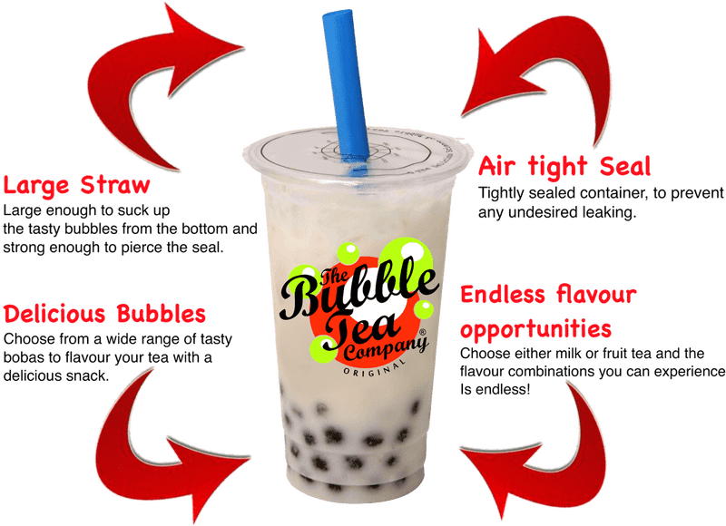 Delightful Bubble Tea Creations and Experiences PNG