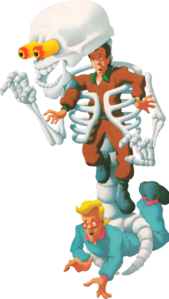 Bone-Buddies The Skeleton's Wild Ride PNG