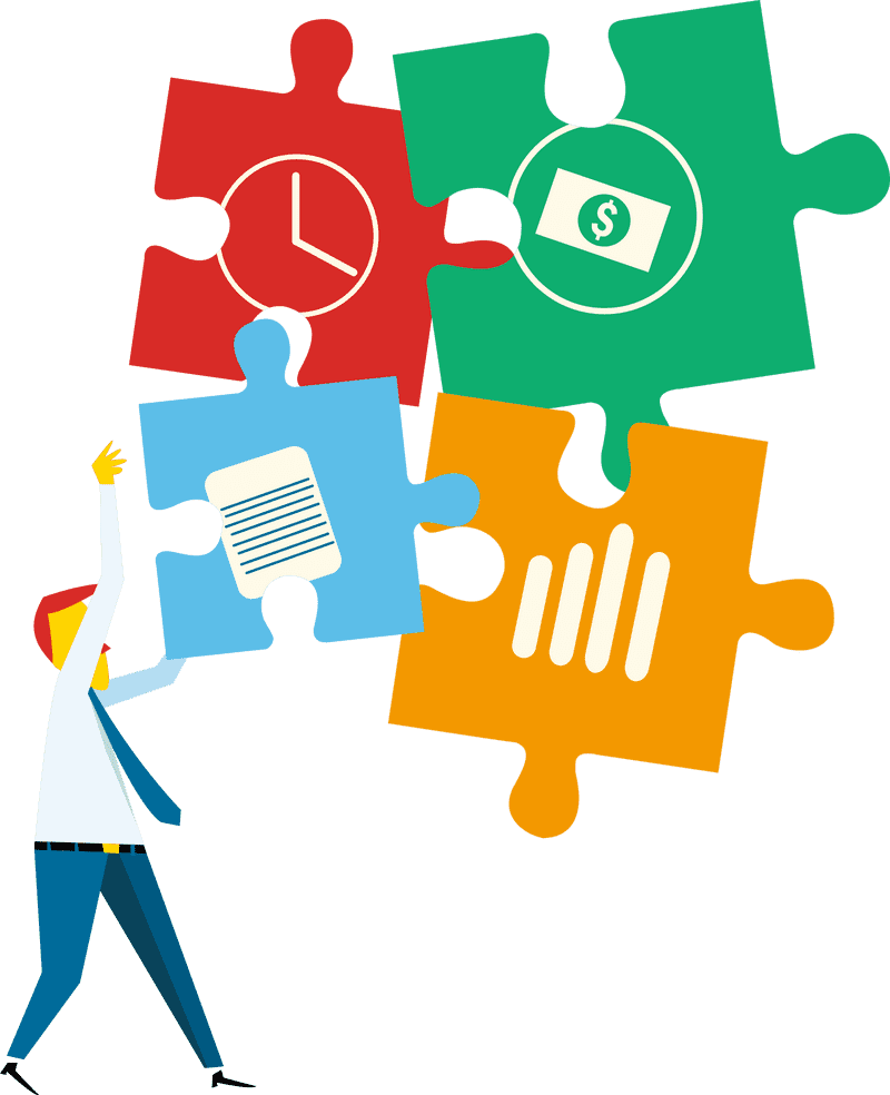 Connecting Ideas The Jigsaw Puzzle of Success PNG