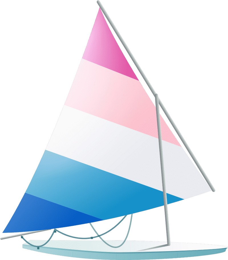 Colorful Ferry Boat Adventure on the Water PNG