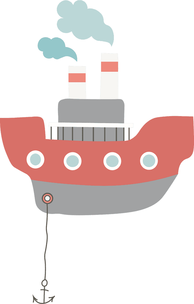 Charming Ferry Boat with Vintage Vibes PNG