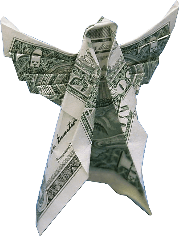 Money Origami Crafting Wealth into Art PNG