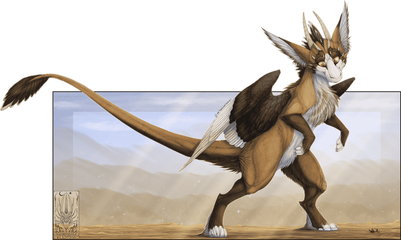 Desert Guardian of the Winds PNG