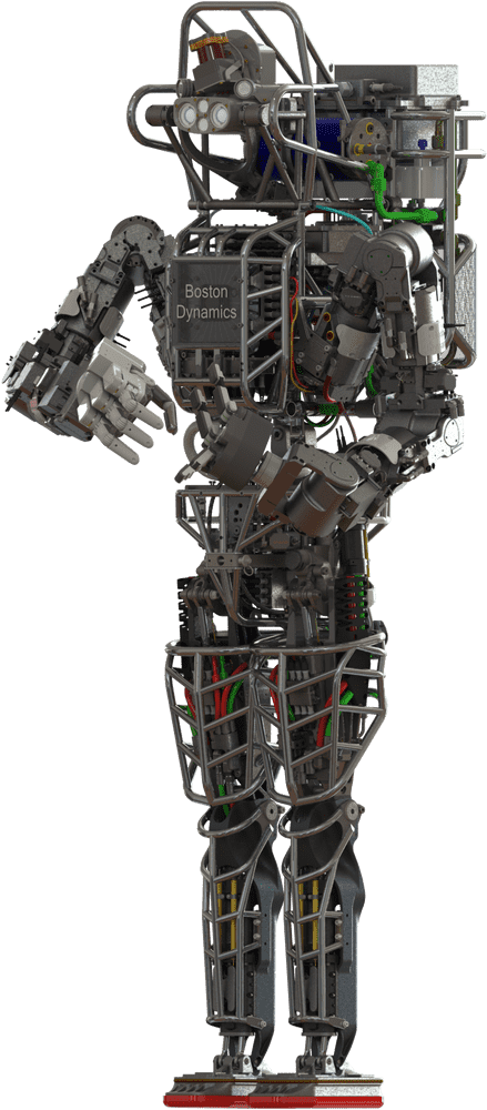 Advanced Android Robot by Boston Dynamics PNG