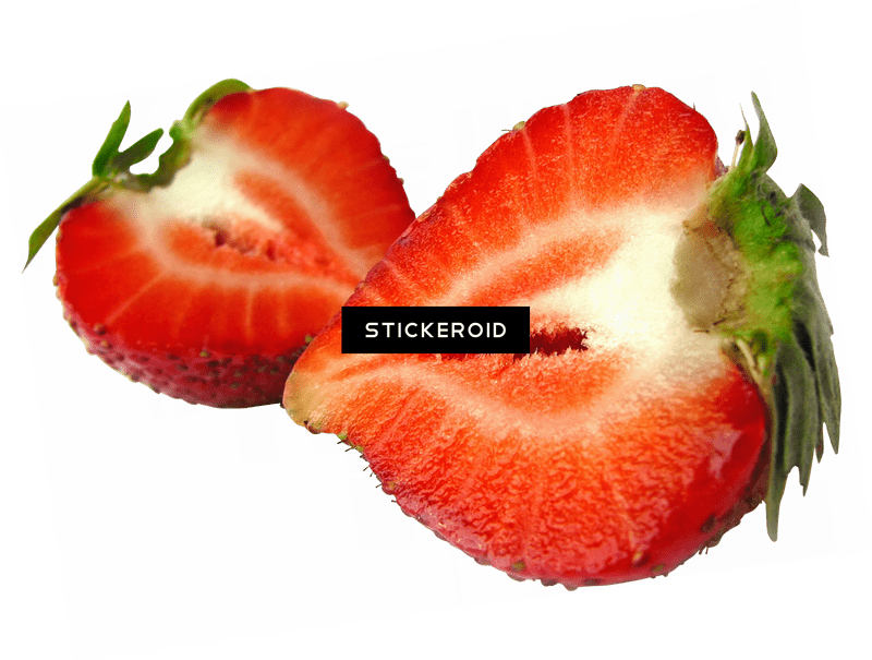 Vibrant Fruit Delight The Juicy Strawberry PNG