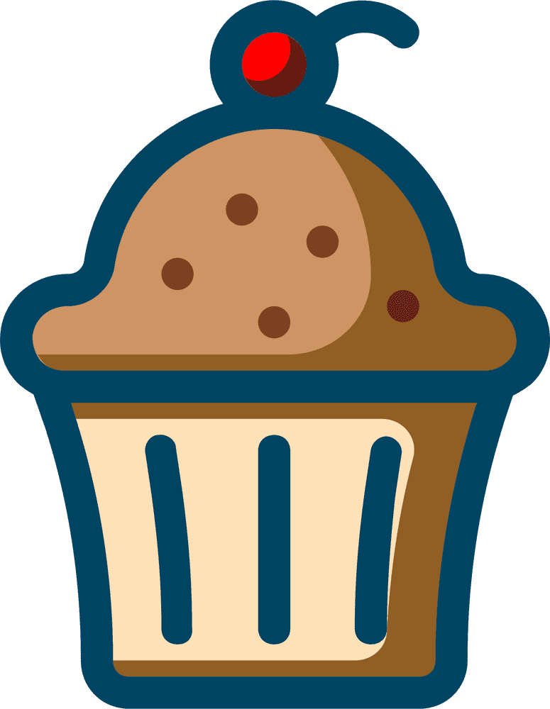 Whimsical Cupcake Stand Delight PNG