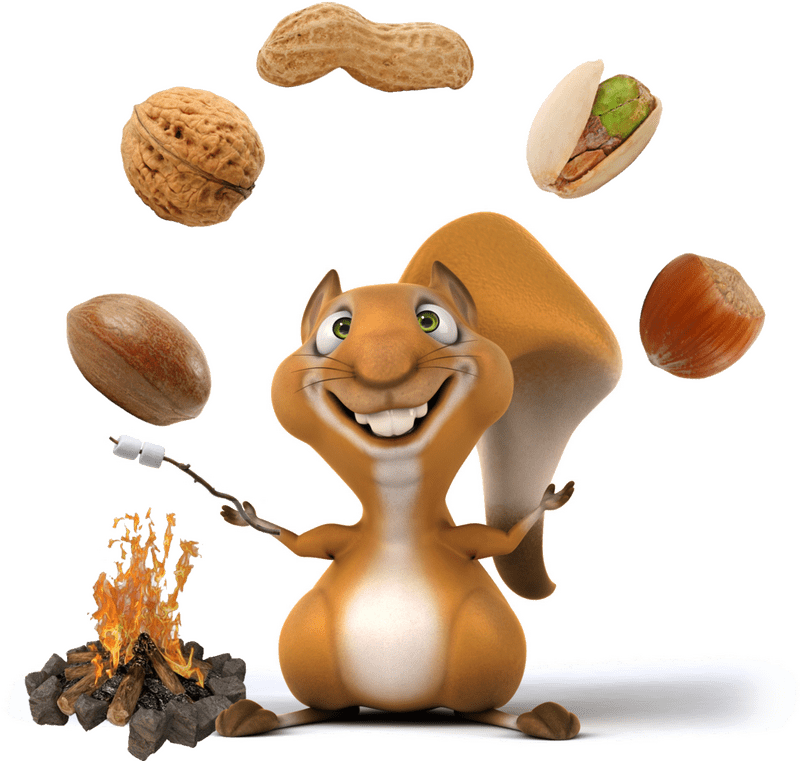 Campfire Nut Juggler's Delight PNG