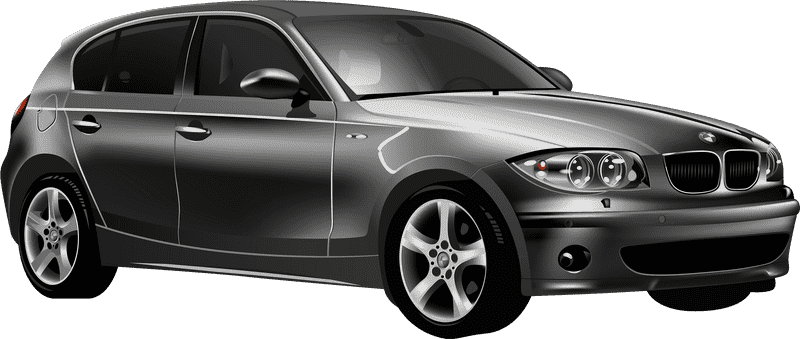 Sleek Silver Car Design with Luxury Appeal PNG