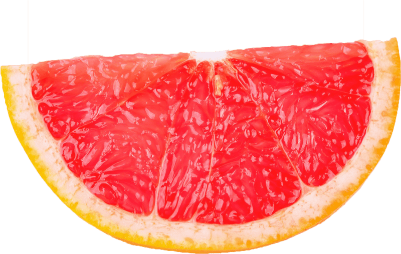 Juicy Citrus Delight A Slice of Fruit Freshness PNG
