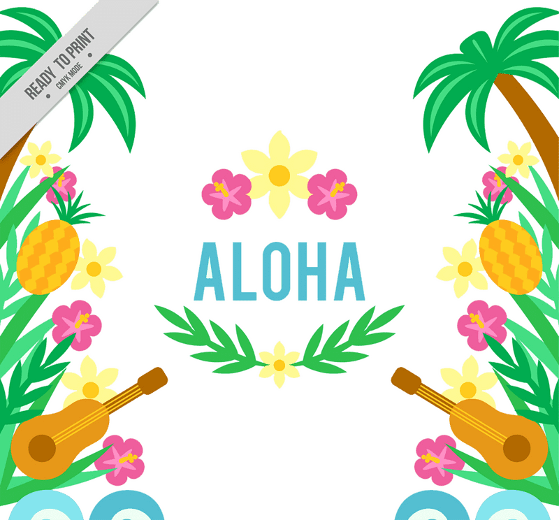 Aloha Ukulele Paradise Celebration PNG