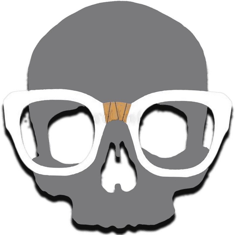 Data Center Tech Behind the Digital Skull PNG