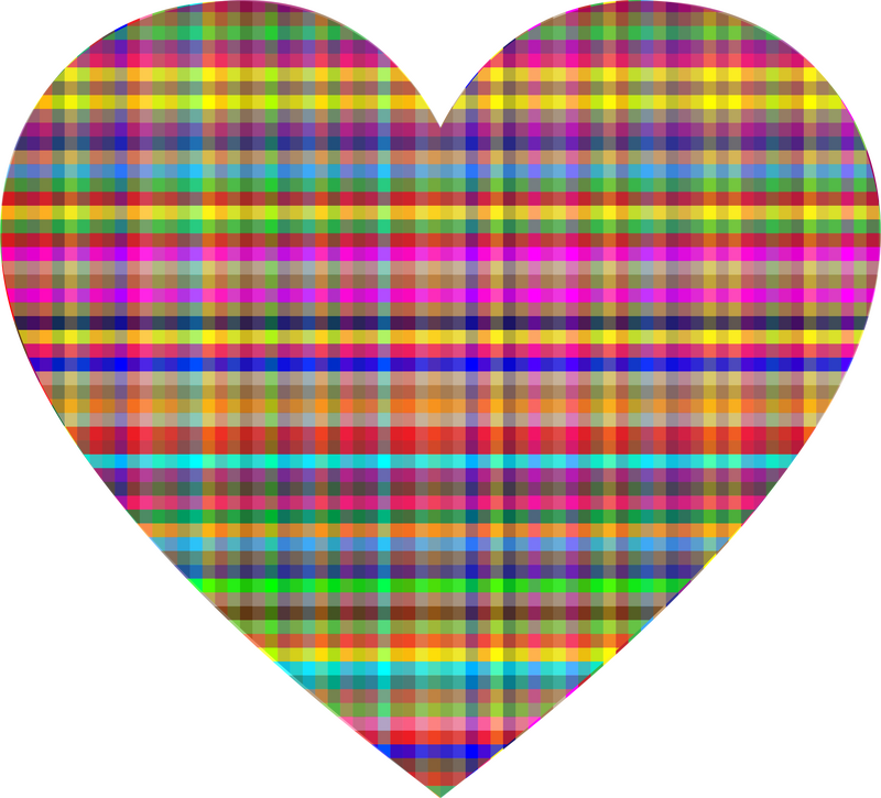 Colorful Heart of Connection and Joy PNG
