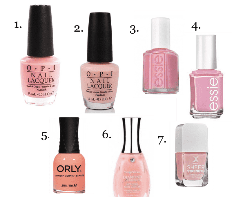 Chic Shades of Nail Polish Elegance PNG