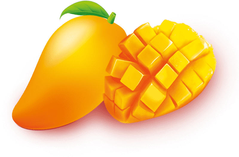 Mango Delight The Golden Fruit Experience PNG