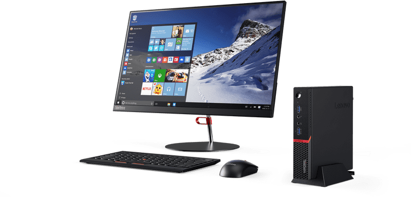 Sleek Desktop Computer for Dynamic Productivity PNG