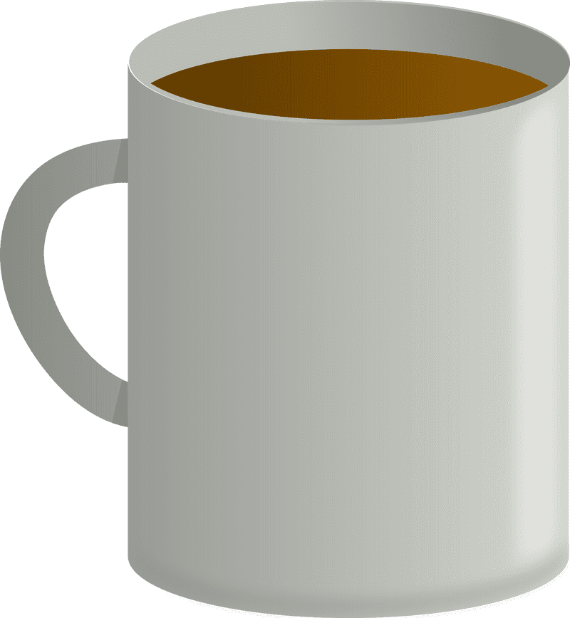 Warm Embrace A Cup of Coffee Delight PNG