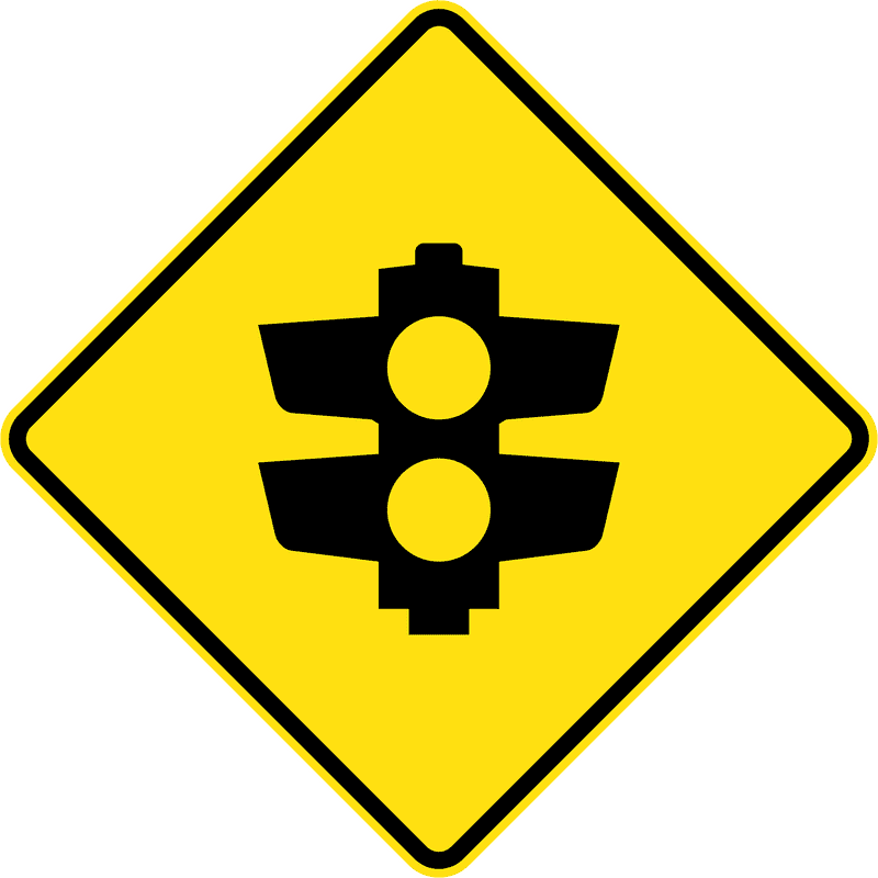 Parking Meter Safety Alert Sign PNG