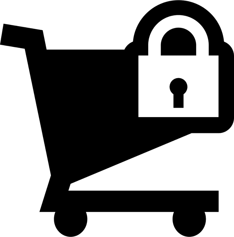 Secure Your Cart The Ultimate Shopping Lock PNG