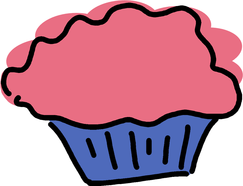 Charming Cupcake Stand Delight PNG