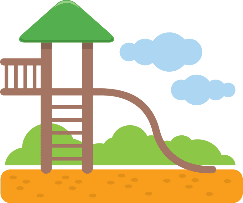 Outdoor Adventure Playground for Kids PNG