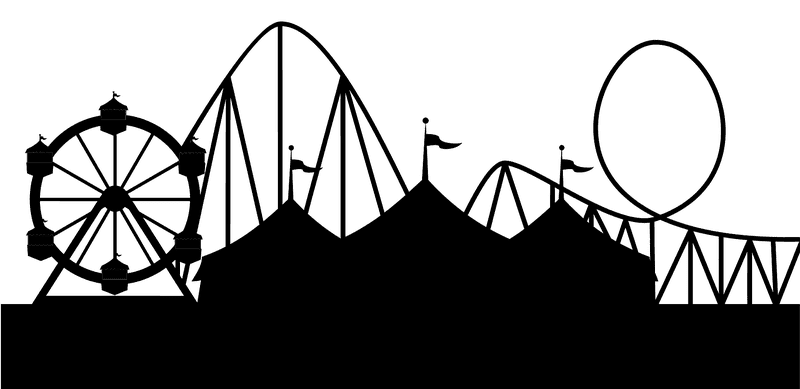 Enchanting Amusement Park Adventure Awaits PNG