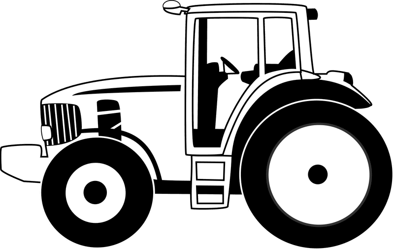 Farm Tractor The Workhorse of Agriculture PNG