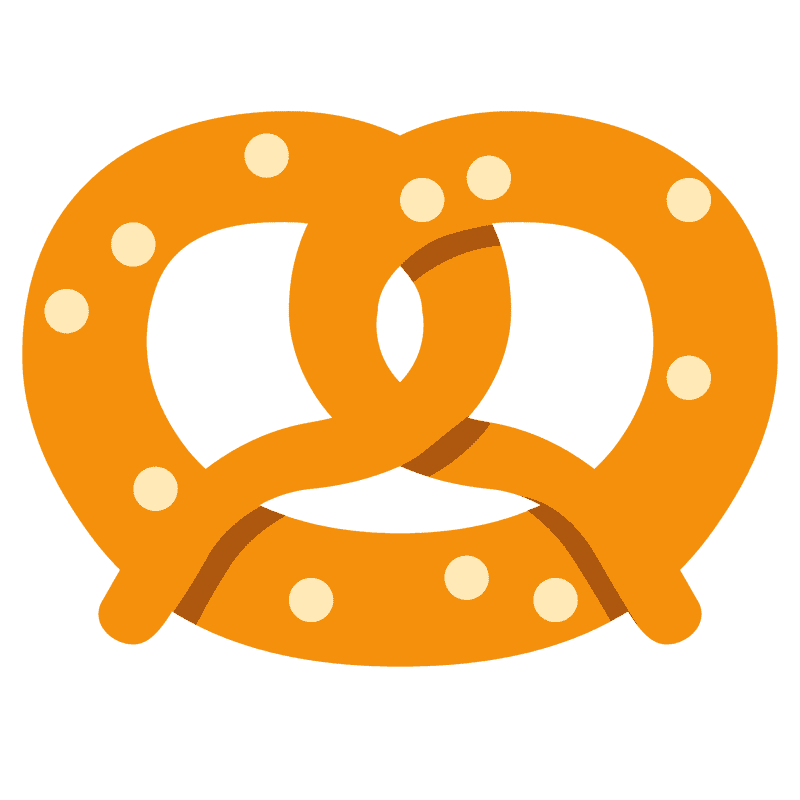 Deliciously Crunchy Pretzel Snack Delight PNG