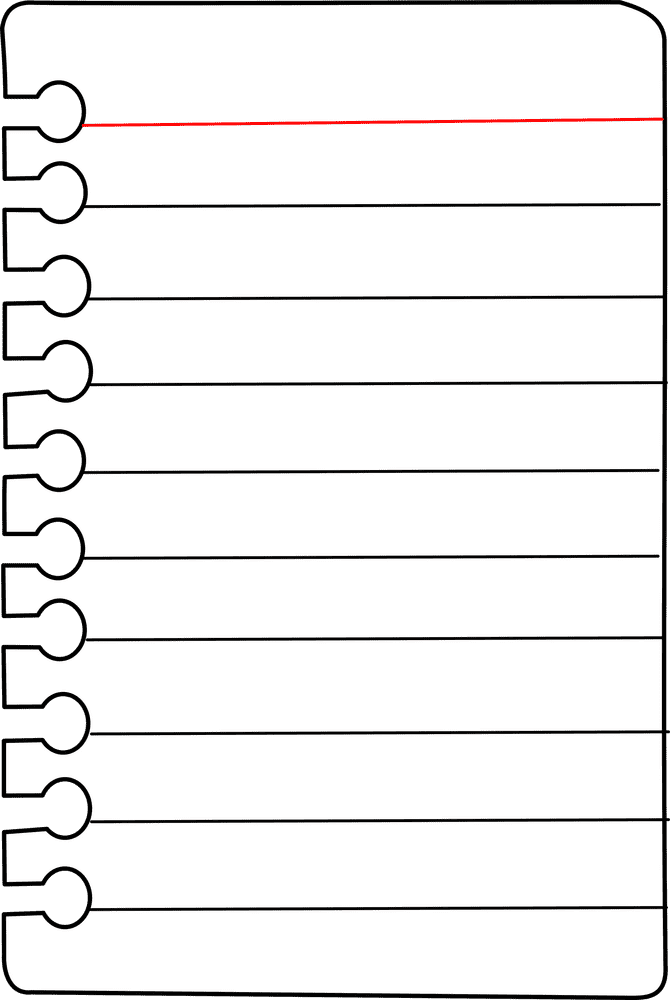 Whimsical Notebook Doodles for Creative Minds PNG