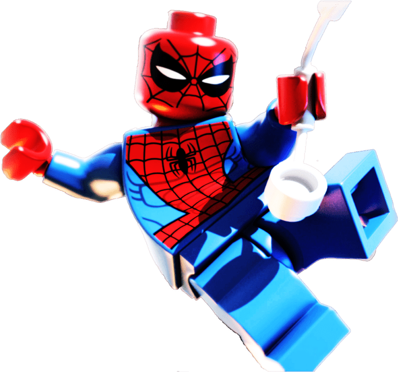 Lego Spider-Man Heroic Adventures in the Brick World PNG