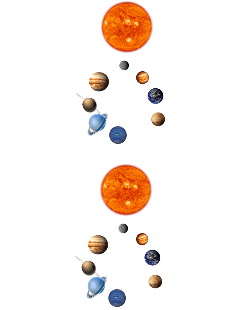 DNA Strands of Galactic Planetary Systems PNG