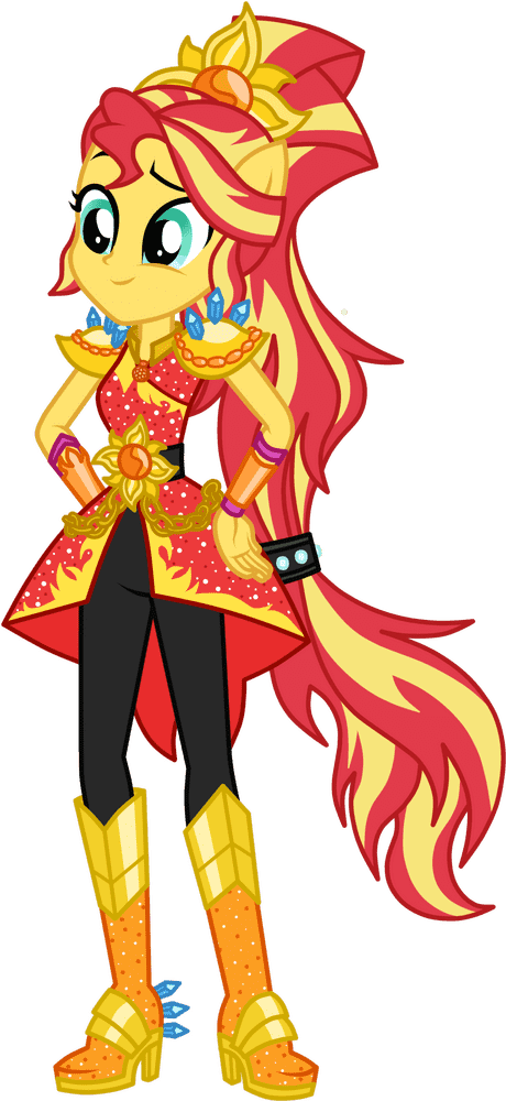 Sunset Radiance A Fiery Transformation PNG