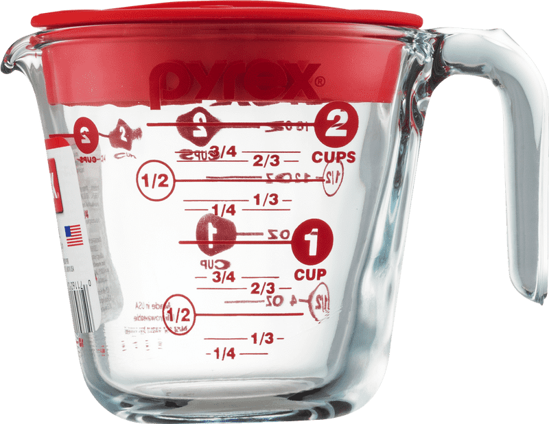 Measuring Water for Perfect Tea Cup Brewing PNG