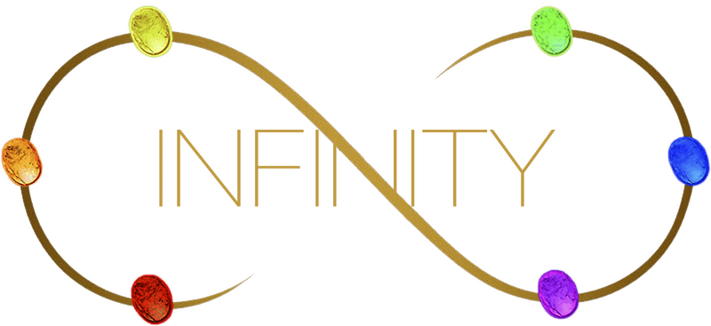 Colorful Infinity Symbol with Elegant Design PNG