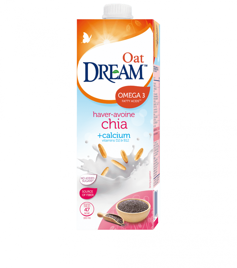 Hazelnut Chia Oat Drink Delight PNG