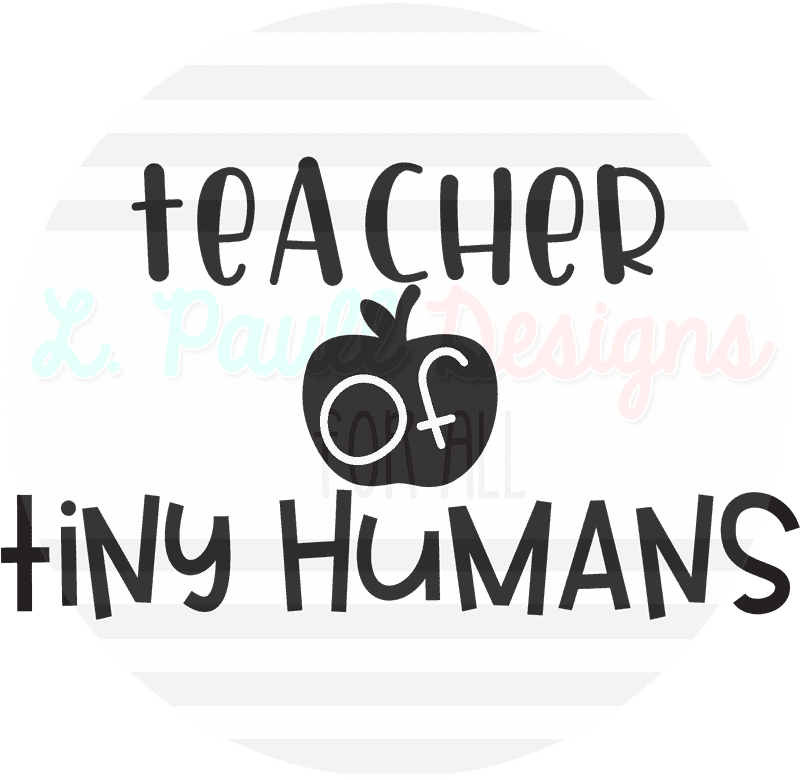 Teacher Designs for Tiny Humans PNG